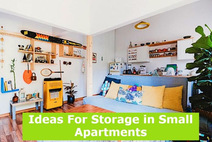 View of Ideas For Storage in Small Apartments