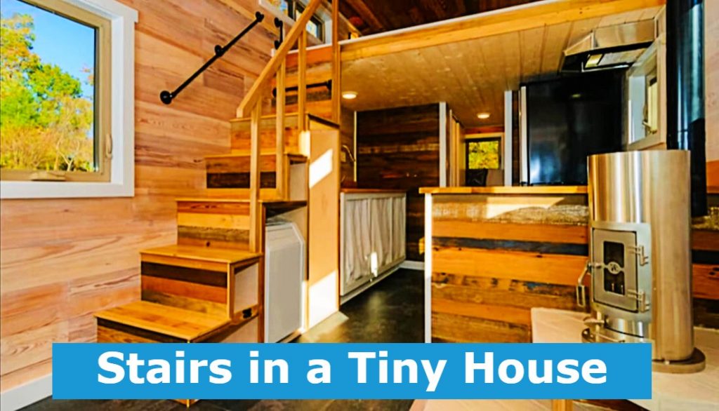 Stairs in a Tiny House