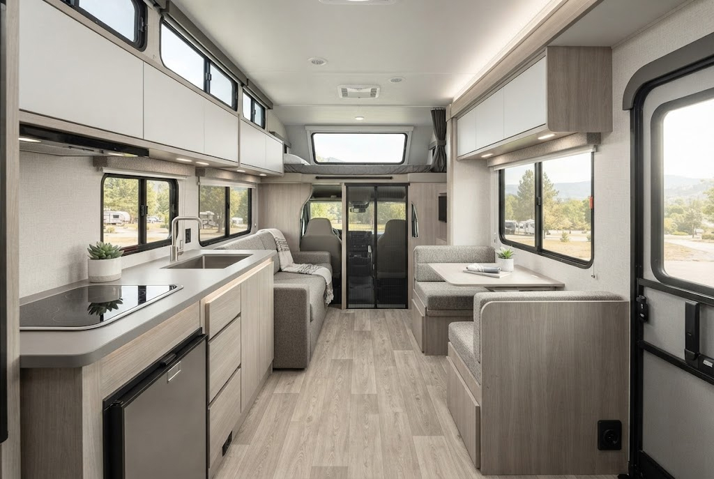 RV motorhome interior