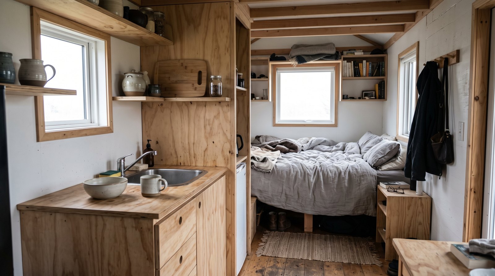 Best Tiny House Layouts for Two People (2026)