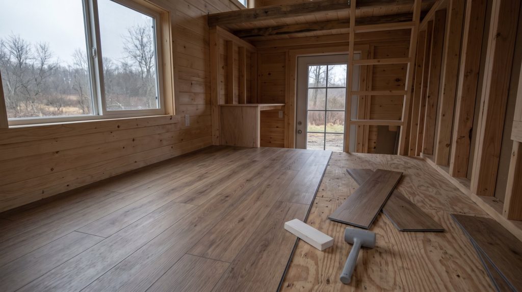 Best Flooring for a Tiny House on Wheels (2026)
